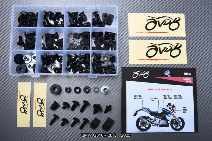 Kuip bouten set voor BMW G310R 2017 - 2025, Motoren, Accessoires | Overige, Nieuw, Ophalen of Verzenden