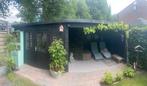 Tuinhuis met overkapping. Hottub en relaxstoelen., Ophalen, Gebruikt, Hout, 200 tot 400 cm