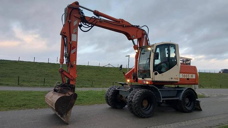 nette atlas 1605 AWE5 (6 cilinder) sloop/sorteer 1, Zakelijke goederen, Machines en Bouw | Kranen en Graafmachines, Graafmachine