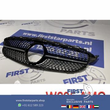 W205 C205 C43 AMG Diamond Gril ORIGINEEL Mercedes C Klasse 2 beschikbaar voor biedingen