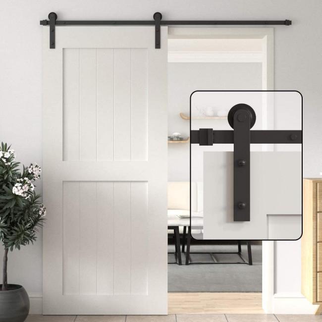 WINSOON 5FT Schuifdeur Hardware Kit, Huis en Inrichting, Woonaccessoires | Overige, Zo goed als nieuw, Ophalen of Verzenden
