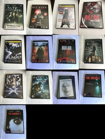 horror dvd 13 stuks collectie diverse partij beschikbaar voor biedingen