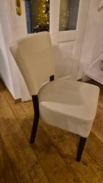 Horeca stoelen roomwit x 5, Huis en Inrichting, Stoelen, Ophalen, Kunststof, Gebruikt, Wit