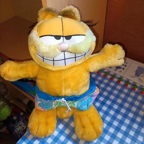 Vintage Garfield knuffel met zwembroek 29 cm groot, Kinderen en Baby's, Speelgoed | Knuffels en Pluche, Ophalen of Verzenden