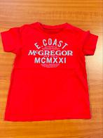 Mc Gregor leuk rood jongens t-shirt met opdruk maat 8 = 128, McGregor, Verzenden, Zo goed als nieuw, Shirt of Longsleeve