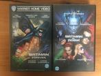 Batman Forever & Batman en Robin op VHS , Actie en Avontuur, Ophalen of Verzenden, Vanaf 12 jaar, Zo goed als nieuw