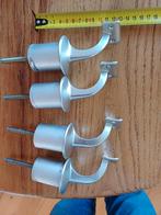 Grenen  trap leuning 420 cm  met houders, Ophalen, Gebruikt, 25 tot 50 mm, Grenen