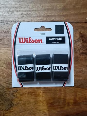 Wilson Pro Comfort overgrip zwart beschikbaar voor biedingen
