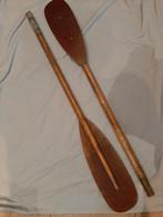 Oude houten  peddels/ decoratie /, Watersport en Boten, Ophalen, Gebruikt