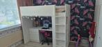 Hoogslaper met bureau, Huis en Inrichting, Ophalen, Gebruikt, 90 cm, Eenpersoons