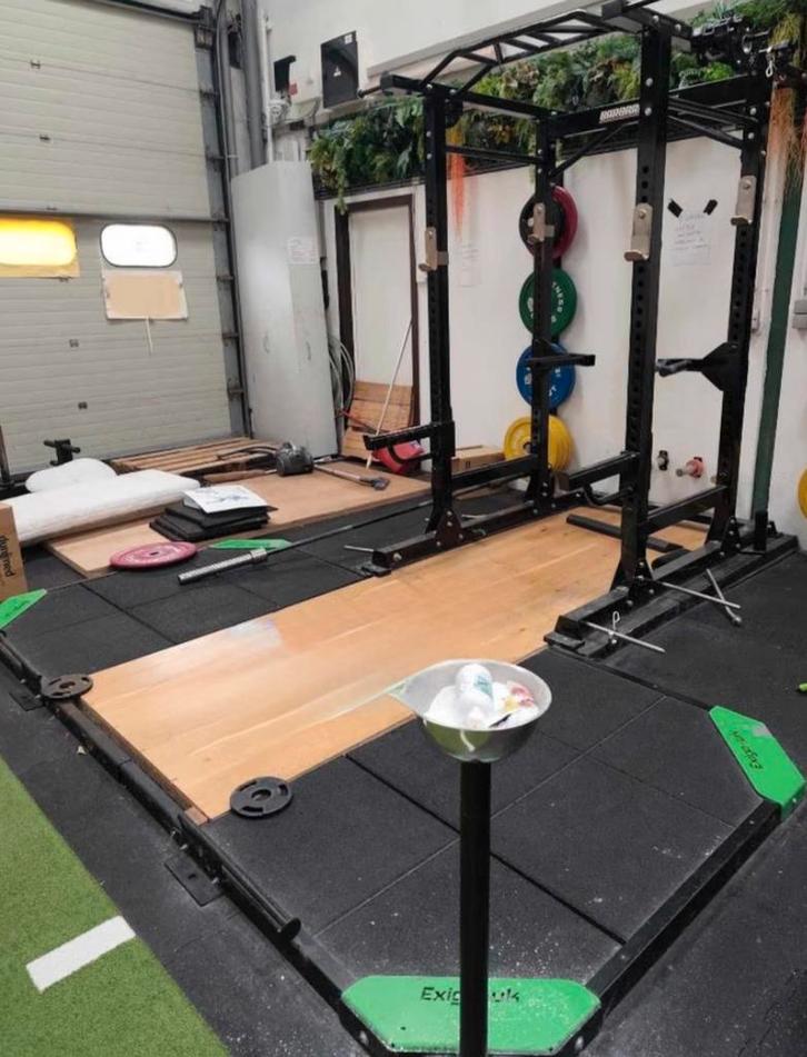 Deadlift platform exigo uk, Sport en Fitness, Fitnessmaterialen, Zo goed als nieuw, Overige typen, Ophalen