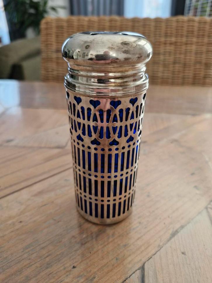 Engelse peper strooier, Antiek en Kunst, Curiosa en Brocante, Ophalen of Verzenden