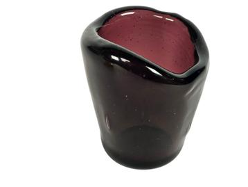 Gunther Lambert - Art Glass - vaasje - paars - 70's  beschikbaar voor biedingen