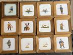 Tichelaar Makkum Tegeltjes - Diverse Taferelen, Antiek en Kunst, Antiek | Wandborden en Tegels, Ophalen of Verzenden