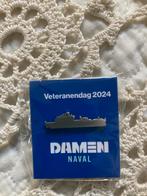Pin Damen Naval Veteranendag 2024, Ophalen of Verzenden, Nieuw, Transport, Speldje of Pin