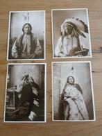 Zwart wit / sepia ansichtkaarten Native Americans / Indianen, Overige thema's, Ophalen of Verzenden