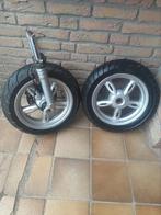 Scooter aluminium velgen12 bijna gratis,met Banden 130/70-12, Ophalen of Verzenden, Gebruikt, Overige typen, Overige merken
