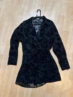 Zwarte kilky jurk met motief maat L, Zwart, Maat 42/44 (L), Nieuw, Ophalen of Verzenden