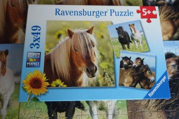 Ravensburger puzzel paarden