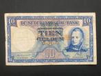 10 gulden 1945 Staatsmijnen Willem I Foutief geboortejaar, Ophalen of Verzenden, 10 gulden, Los biljet
