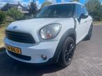 Mini cooper Countryman 1.6 ONE 2011 Wit, Auto's, Voorwielaandrijving, Stof, Zwart, Wit