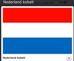 Nederlandse vlag groot 150 cm x 225 cm ZGAN, Ophalen of Verzenden, Zo goed als nieuw