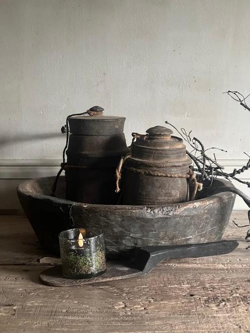 Oud houten schalen/schaal XL, Huis en Inrichting, Woonaccessoires | Schalen en Manden, Nieuw, Schaal, Rond, Hout, Ophalen of Verzenden