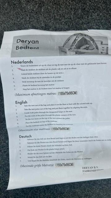 Deryan Bedtent - Zo Goed Als Nieuw beschikbaar voor biedingen
