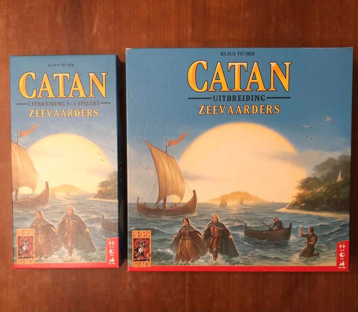 Catan - uitbreiding Zeevaarders 4p en uitbreiding 6p, Hobby en Vrije tijd, Gezelschapsspellen | Bordspellen, Zo goed als nieuw