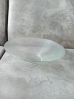 Glazen Kom met Ribbels - Vintage, Ophalen of Verzenden, Kom(men), Overige stijlen, Glas