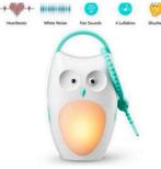 Uil nachtlamp wekker Baby babywekker + 8 geluiden oplaadbaar, Nieuw, Ophalen of Verzenden, H, H