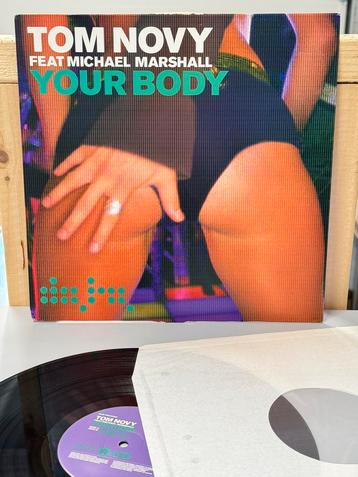 TOM NOVY feat MICHAEL marshall - Your Body Vinyl LP 3-track