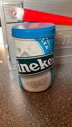 Heineken blik blauw, Verzamelen, Blikken, Ophalen of Verzenden, Zo goed als nieuw, Overige, Overige merken