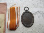 Westwall medaille L/15 met verpakking, Verzamelen, Militaria | Tweede Wereldoorlog, Verzenden, Landmacht, Duitsland, Lintje, Medaille of Wings