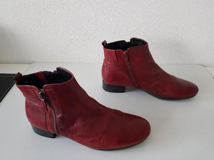 Gabor Comfort maat 41 / 7.5 H ) Bordeaux rode laarzen boots, Kleding | Dames, Schoenen, Zo goed als nieuw, Lage of Enkellaarzen