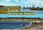 Ameland- -3-luik, Groeten van Ameland., Gelopen, Waddeneilanden, Verzenden, 1980 tot heden