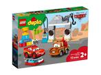Lego Duplo Pixar Cars 10942 - Bliksem McQueen!, Ophalen, Zo goed als nieuw, Complete set, Duplo