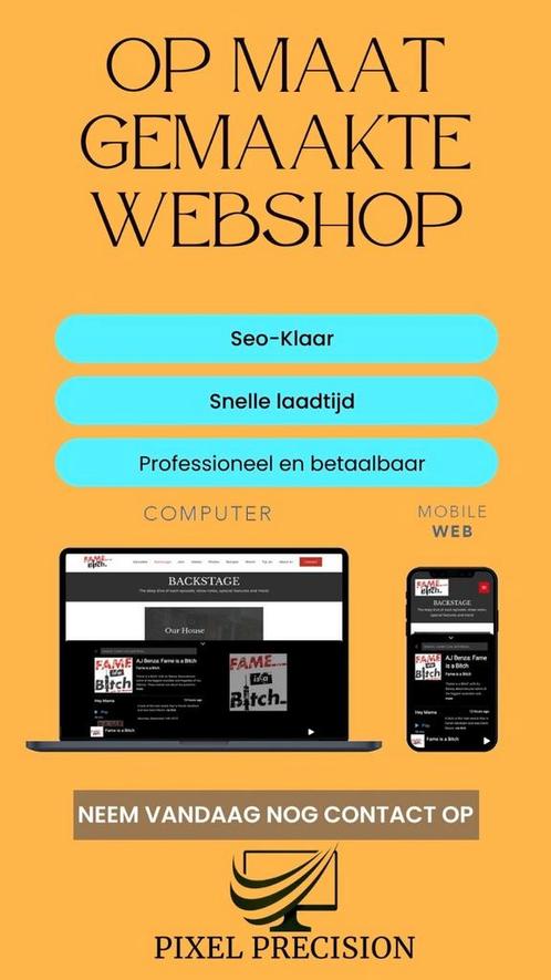 Shopify Webdesign - Professionele Webshop op Maat., Computers en Software, Overige Computers en Software, Nieuw, Ophalen