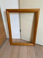 Houten lijst – 80  60cm, Gebruikt, 50 tot 75 cm, Ophalen of Verzenden, 50 tot 75 cm