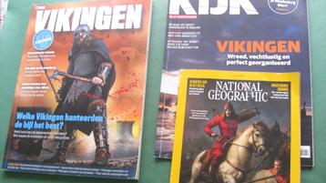 3 tijdschriften Vikingen beschikbaar voor biedingen