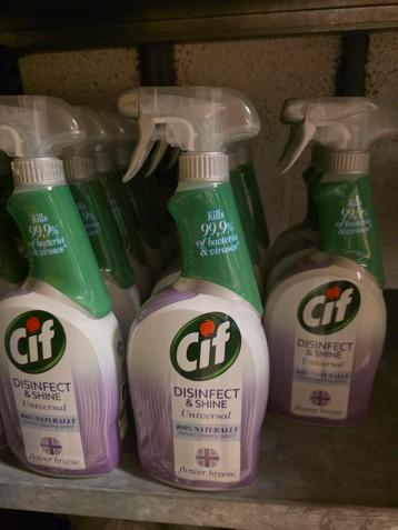 Cif Desinfectie & Shine Spray beschikbaar voor biedingen