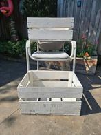 2 Vintage brocante oude houten kratjes kistjes, Minder dan 50 cm, Gebruikt, 50 tot 100 cm, Ophalen of Verzenden