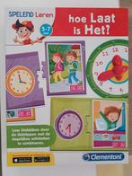 Spel hoe laat is het? Klok leren lezen, Kinderen en Baby's, Speelgoed | Educatief en Creatief, Ophalen of Verzenden, Zo goed als nieuw