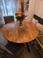 Ronde Eettafel met 3 Poten - 120cm, Huis en Inrichting, Tafels | Eettafels, Ophalen, Gebruikt, Rond, Modern
