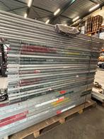 Vast steiger layher diverse, Ophalen, Gebruikt, Gevelsteiger, 5 meter of hoger