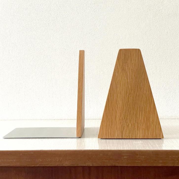 4x vintage oak BOEKENSTEUN Deens MidCentury Kai Kristiansen, Huis en Inrichting, Woonaccessoires | Wandplanken en Boekenplanken