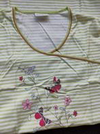 Pyjama Ringella dames geel/groen mt 44 bloemmotief, Ringella, Ophalen of Verzenden, Zo goed als nieuw, Maat 42/44 (L)