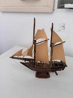 Houten Model Driemaster - 20 cm, Ophalen of Verzenden