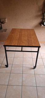Verrijdbare Eettafel - 173,5x88x78 cm, Ophalen