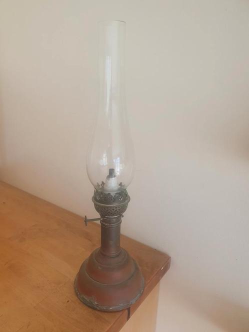 Antieke olielamp, Antiek en Kunst, Antiek | Lampen, Ophalen